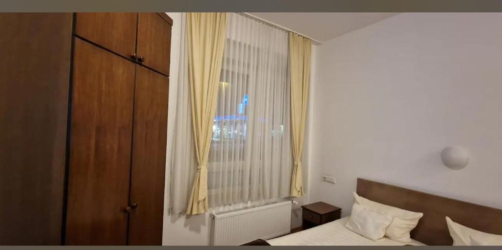 Postel nebo postele na pokoji v ubytování Hotel Waldschlößchen