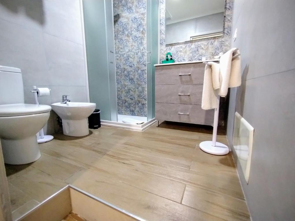 Łazienka w obiekcie Al Quadrato D'Oro rooms