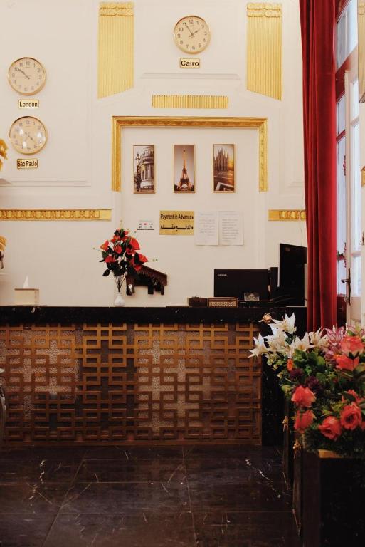 Vstupní hala nebo recepce v ubytování New Palace