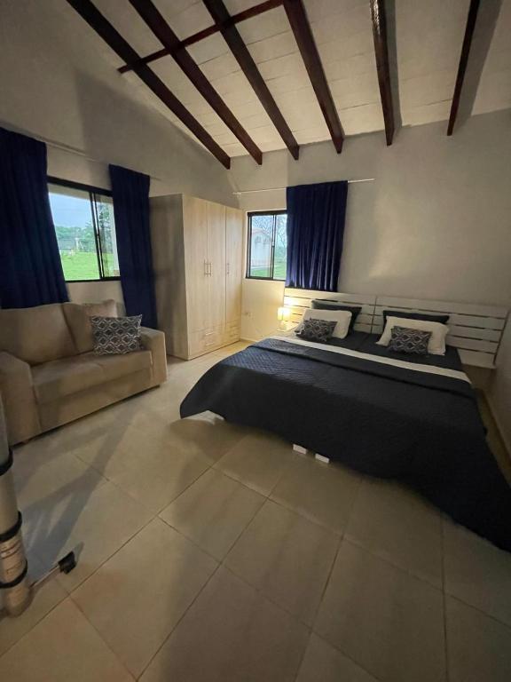 Postel nebo postele na pokoji v ubytování Residencia Piri 1