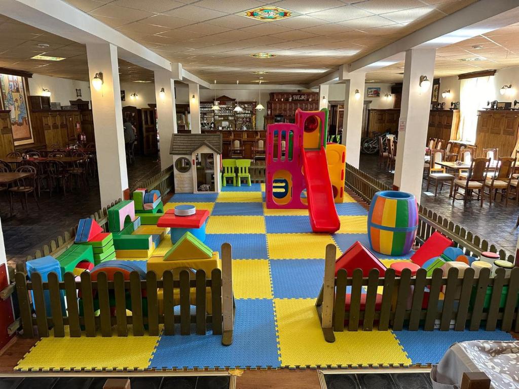 Dětský klub v ubytování Hotel Restaurant Svejk