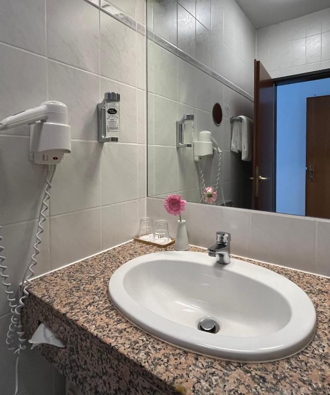 Koupelna v ubytování SensCity Hotel Berlin Spandau