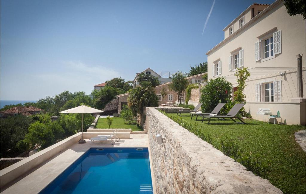 Πισίνα στο ή κοντά στο Villa Paxos Palace Orti