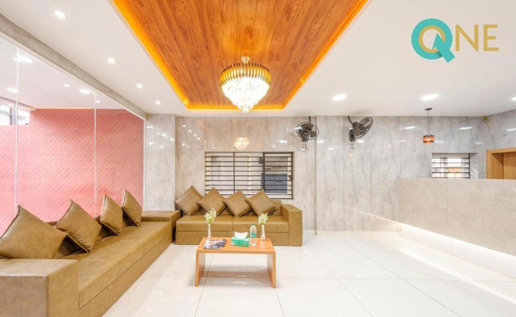 Posezení v ubytování Glitz Hotels Q One - Nr Ernakulam Junction