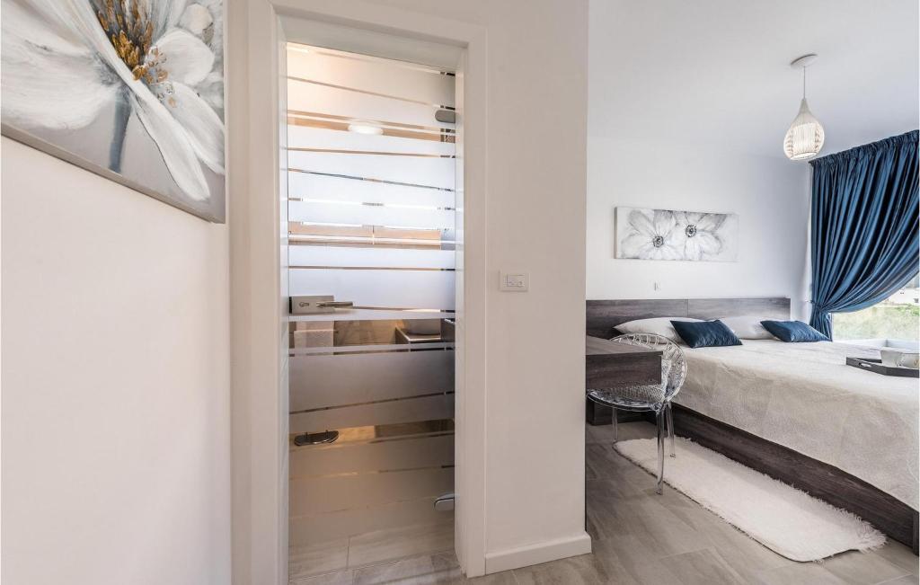 Postel nebo postele na pokoji v ubytování Villa Anita