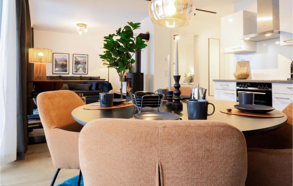 Kuchyň nebo kuchyňský kout v ubytování Mountain Vibes