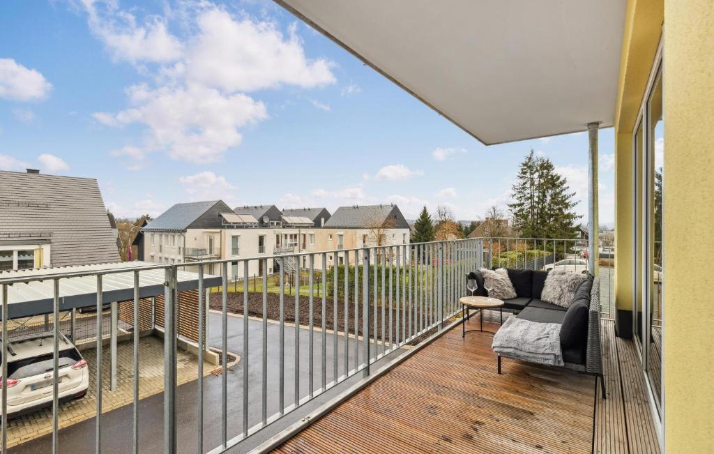 Balkón nebo terasa v ubytování Knuts Bergloft