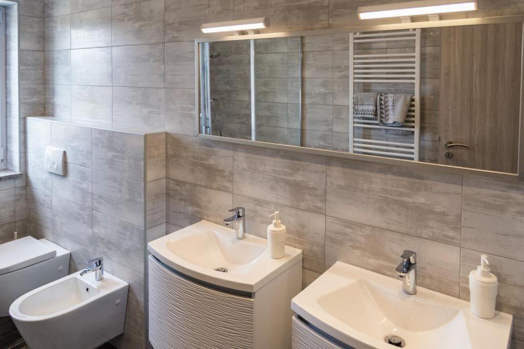Kúpeľňa v ubytovaní Apartment Roma