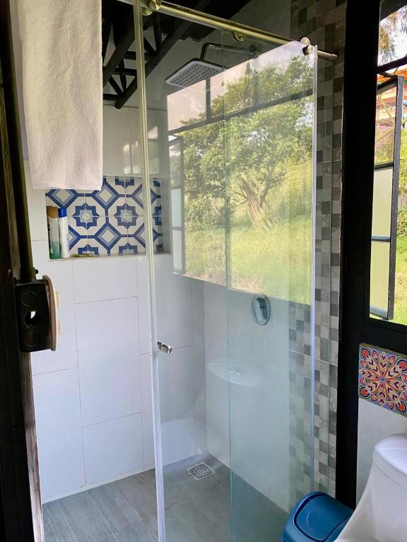Koupelna v ubytování INLOFT Quindío