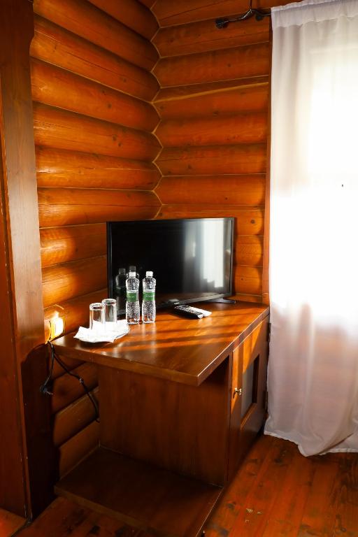 TV a/nebo společenská místnost v ubytování Recreation complex Volnogora