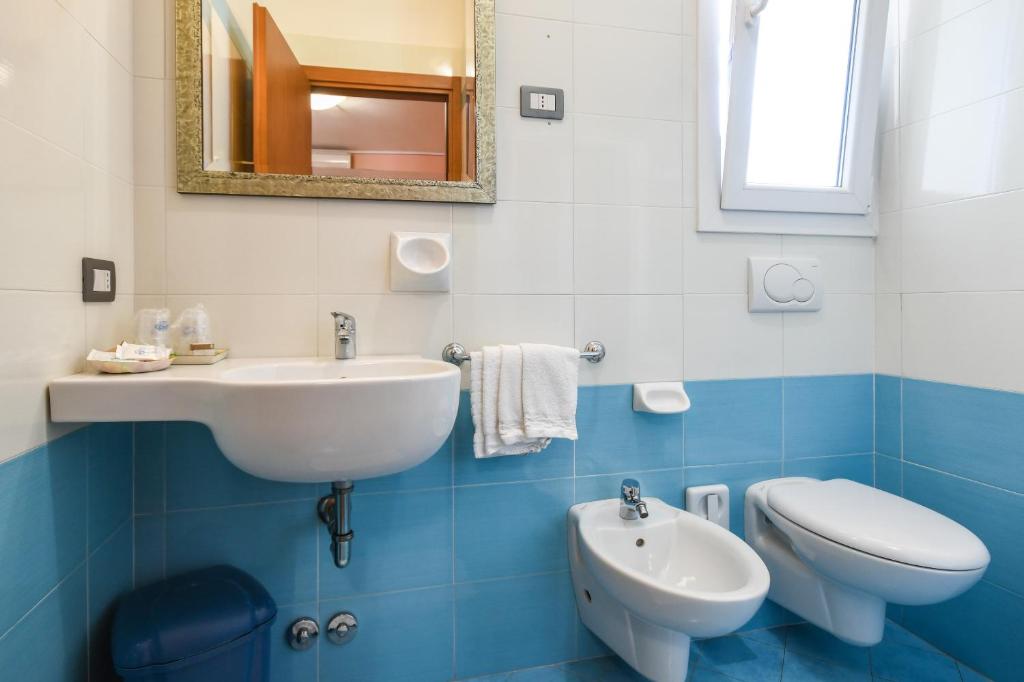 Koupelna v ubytování B&B America