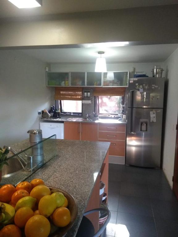 Kuchyň nebo kuchyňský kout v ubytování Casa Los Algarrobos