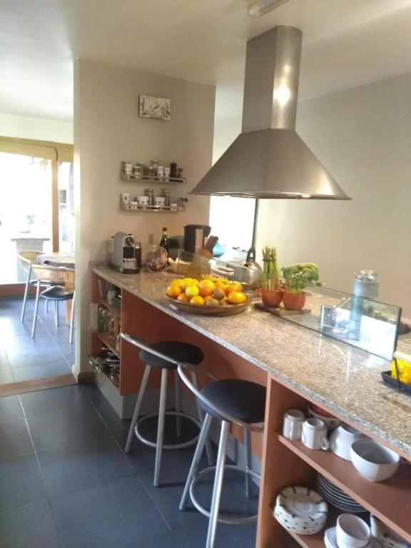 Kuchyň nebo kuchyňský kout v ubytování Casa Los Algarrobos