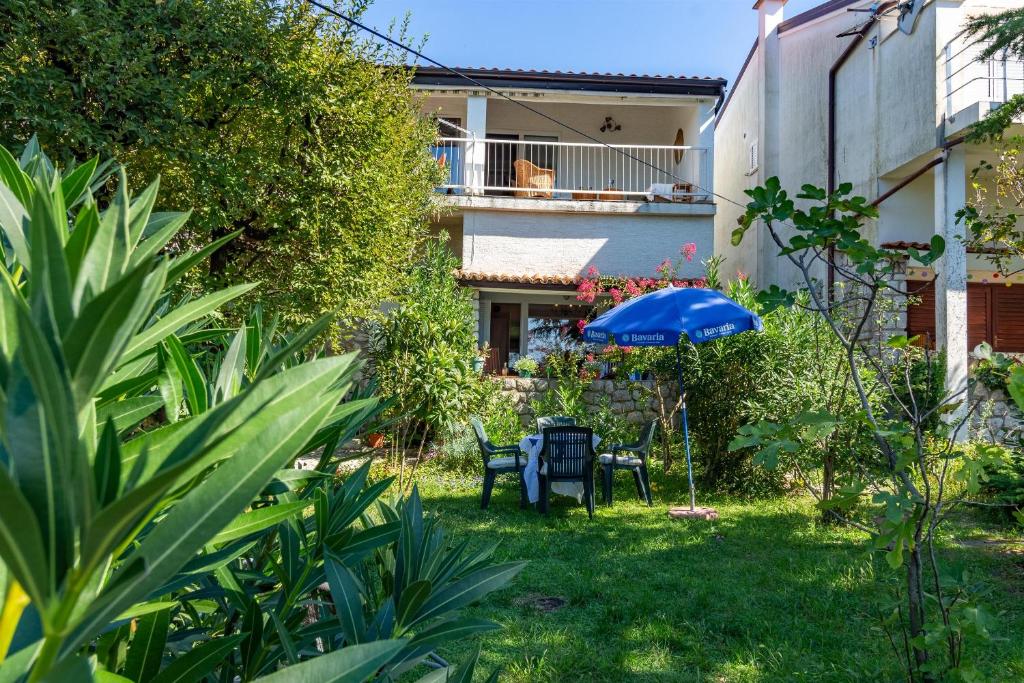 Zahrada ubytování Apartment Seneca