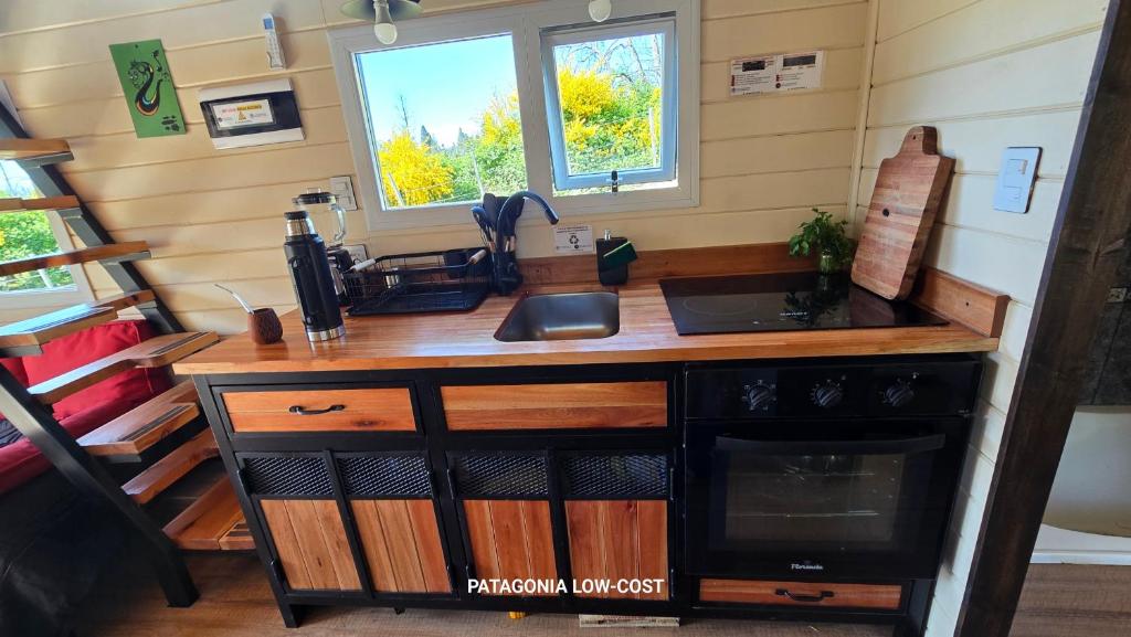 Cucina o angolo cottura di Tiny House El Barco