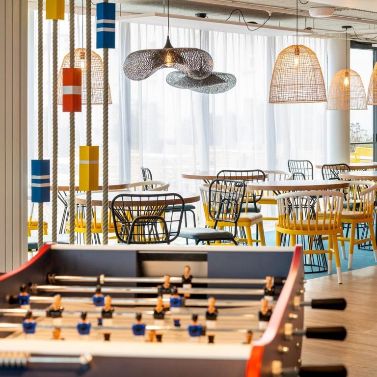 Restaurace v ubytování ibis Styles Morlaix