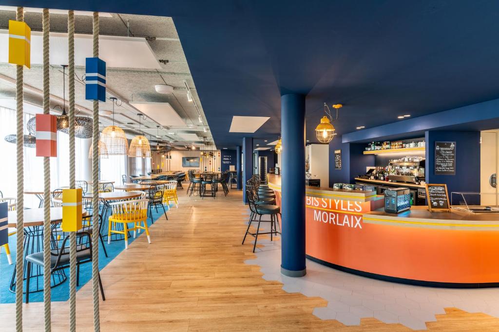 Restaurace v ubytování ibis Styles Morlaix