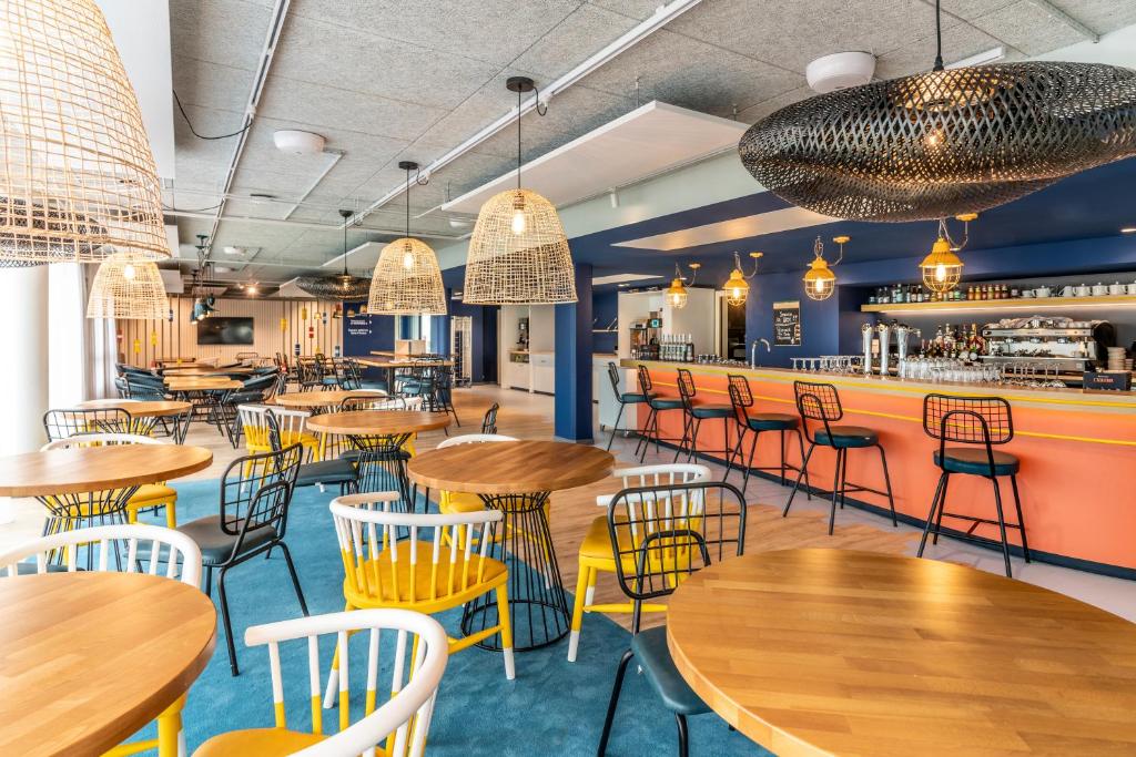 Restaurace v ubytování ibis Styles Morlaix