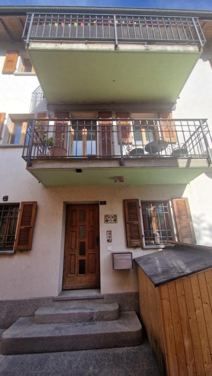 Balkón nebo terasa v ubytování Casa Tipica Arbedese