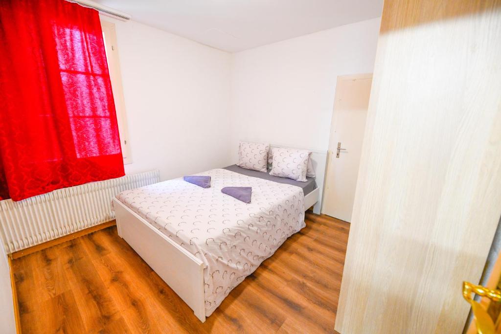 Letto o letti in una camera di Golden River