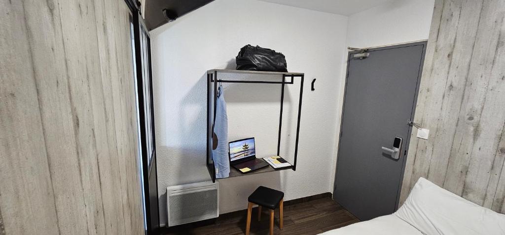 Postel nebo postele na pokoji v ubytování ClassEco Gent