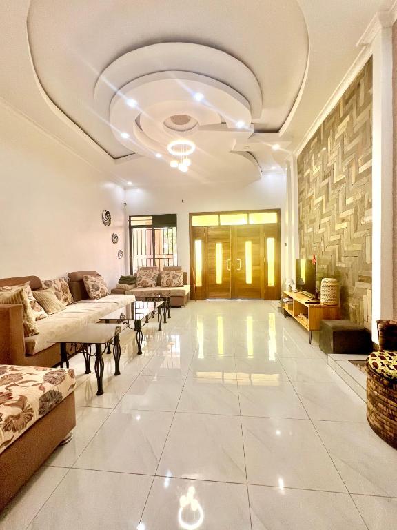 Coin salon dans l'établissement Rwanda Guest House Kanombe, Kigali