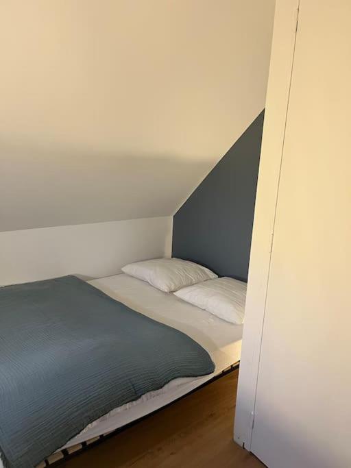 Postel nebo postele na pokoji v ubytování Gîte Traou Nod