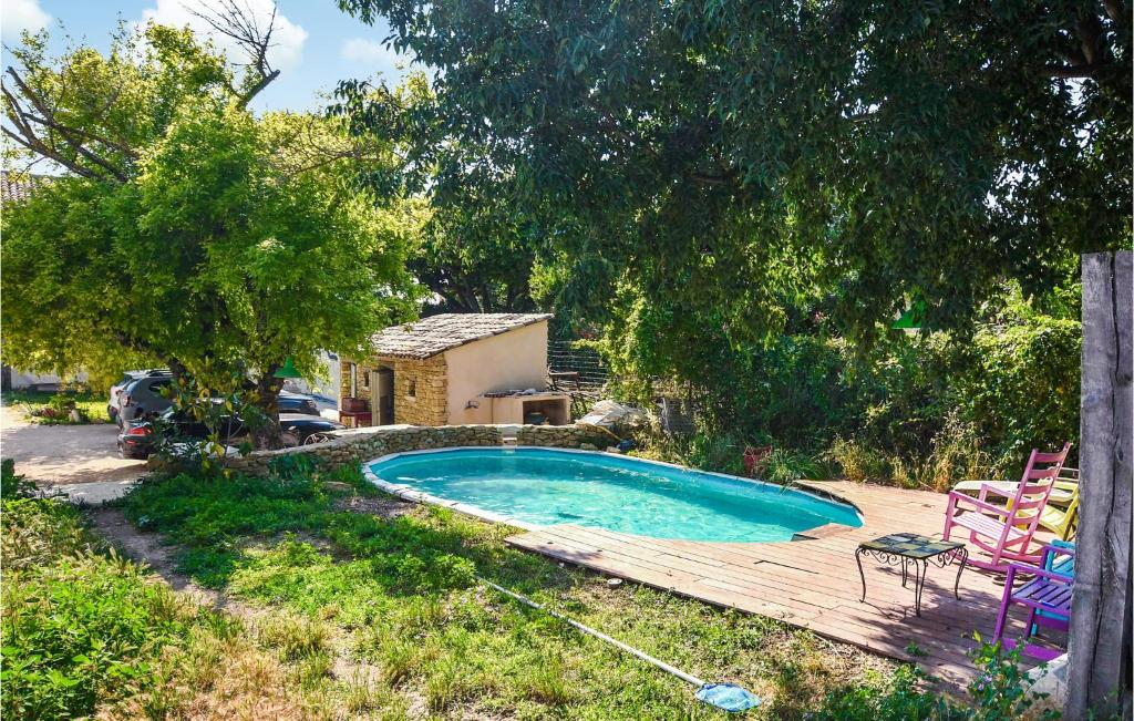 Πισίνα στο ή κοντά στο Nice Home In Vacqueyras