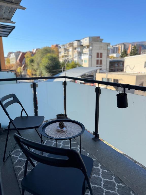 Balkón nebo terasa v ubytování Apartman Petrovic