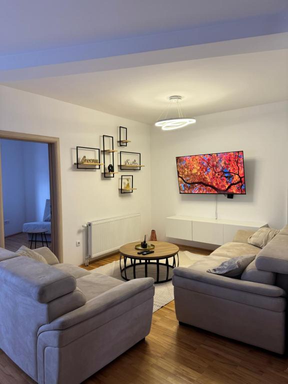 Posezení v ubytování Apartman Petrovic