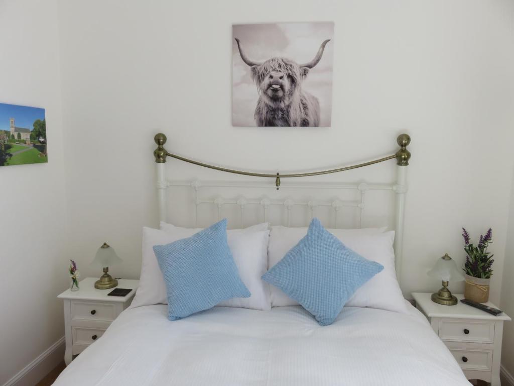 Postel nebo postele na pokoji v ubytování Bankhouse B&B