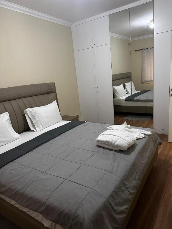 Postel nebo postele na pokoji v ubytování Aconchego da Mutamba