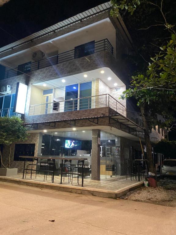 Budova, kde se hotel nachází
