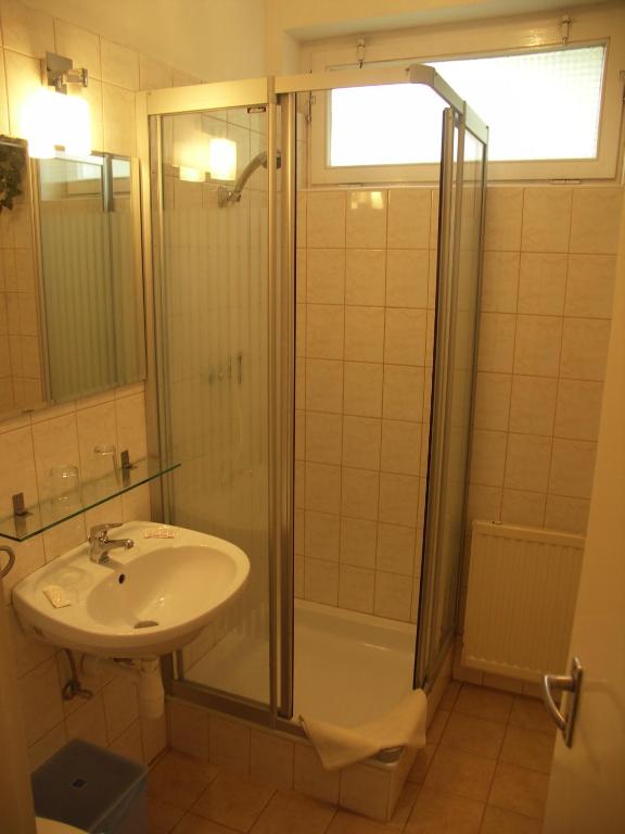 Kúpeľňa v ubytovaní Carmen Pension