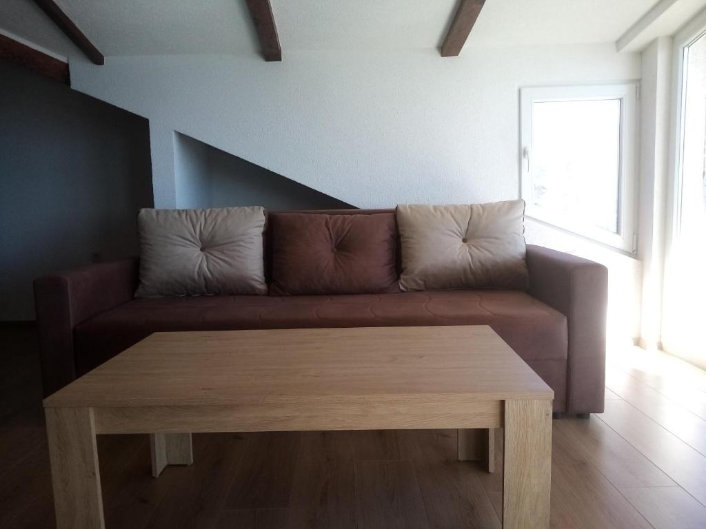 Posezení v ubytování Villa OHRID -"LAKE VIEW"