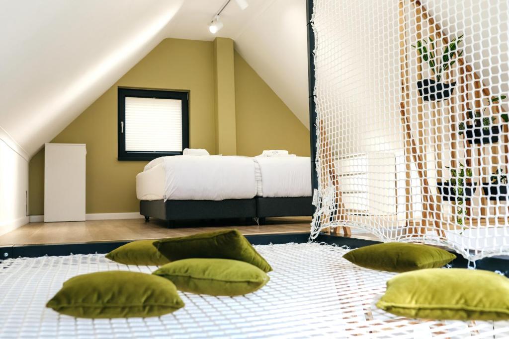 Wyjątkowy domek w kompleksie Patyki Las Możliwości - Chalet Met Twee Slaapkamers