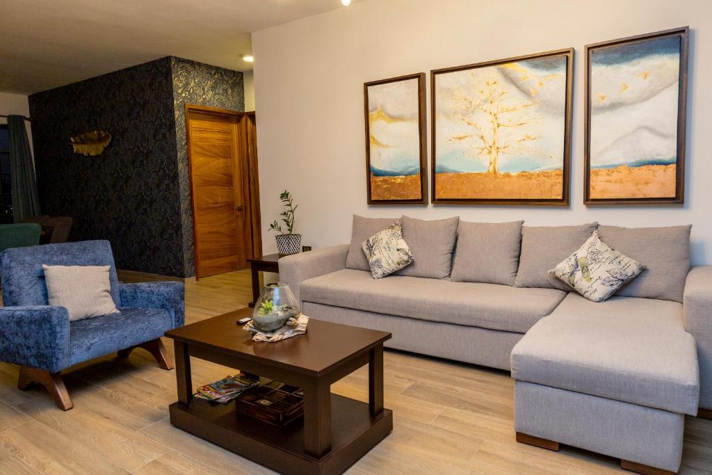 Posezení v ubytování Casa Mia Suite San Juan de los Lagos