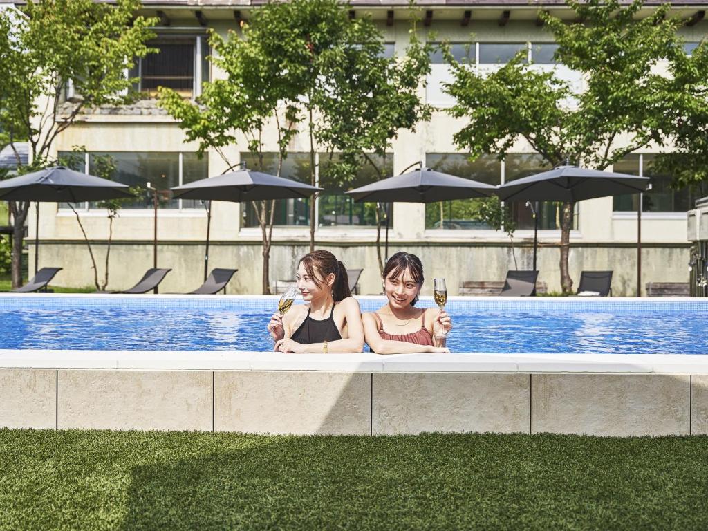 Hosté ubytování Hakuba Alps Hotel