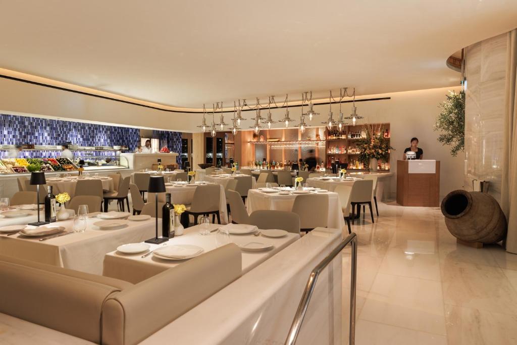 Ein Sitzbereich in der Unterkunft Marina Bay Sands
