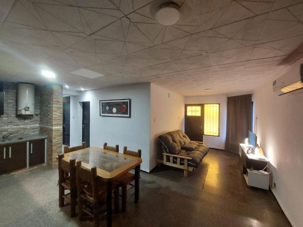 Posezení v ubytování Casa con cochera. Amanecer mendocino