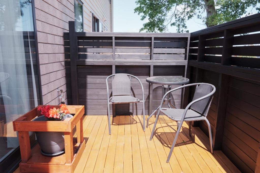 Balkón nebo terasa v ubytování Yates Park Motel