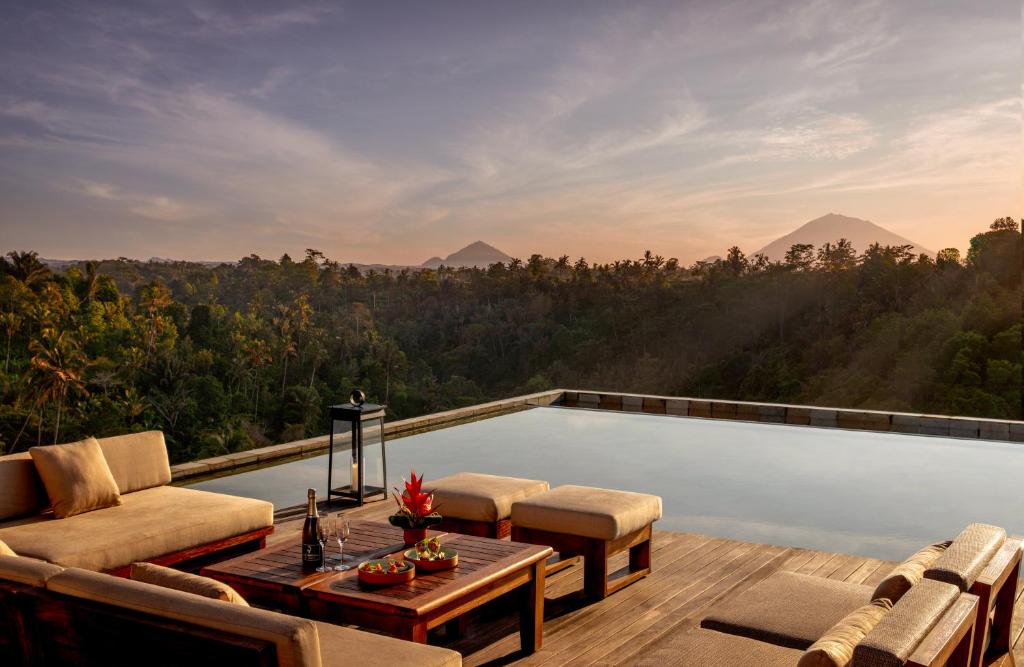 Bazén v ubytování Anantara Ubud Bali Resort nebo v jeho okolí