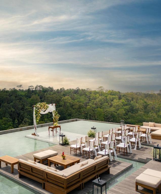 Bazén v ubytování Anantara Ubud Bali Resort nebo v jeho okolí