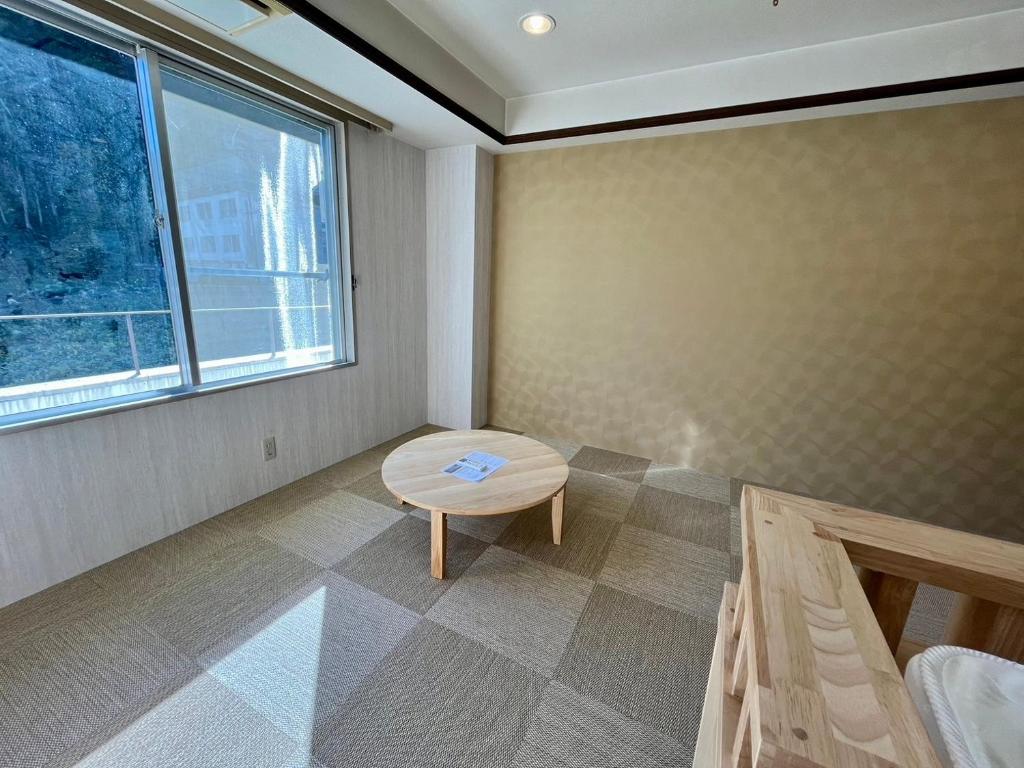 Posezení v ubytování Yuzawa house2