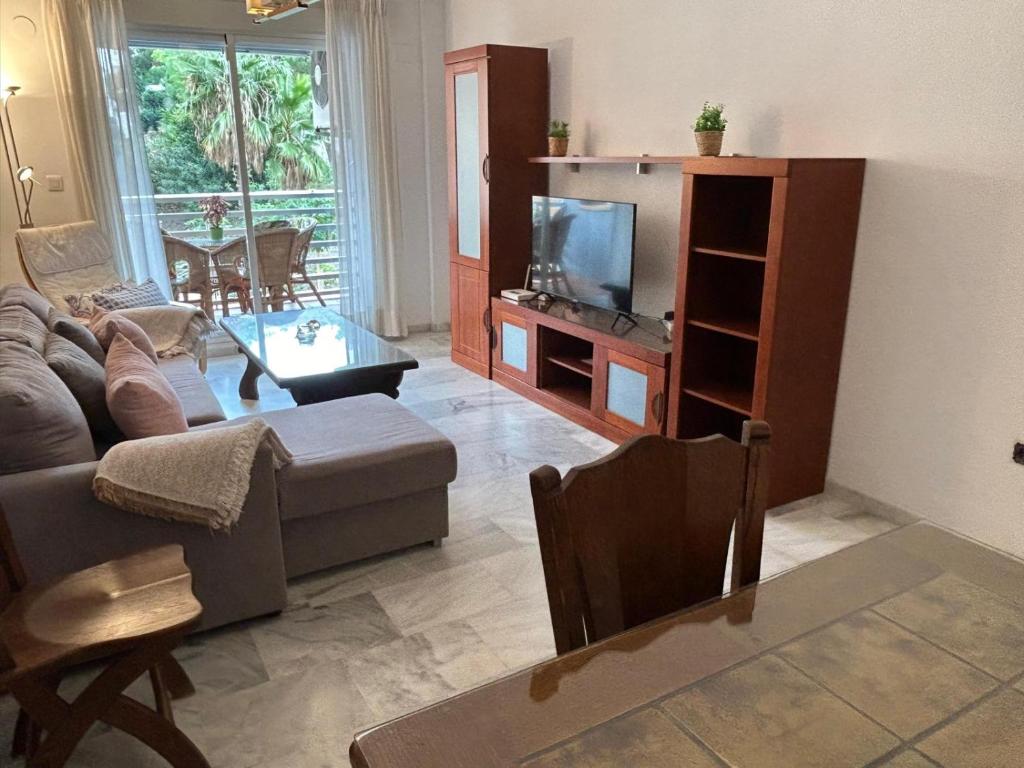 Telewizja i/lub zestaw kina domowego w obiekcie ESPACIOSO Y CENTRICO