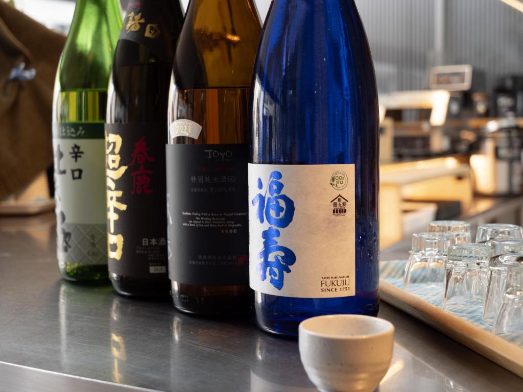 Nápoje v ubytování Imu Hotel Kyoto