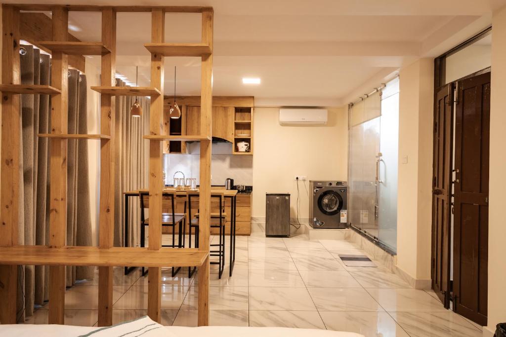 Posezení v ubytování Sinpa Home Pilachhen