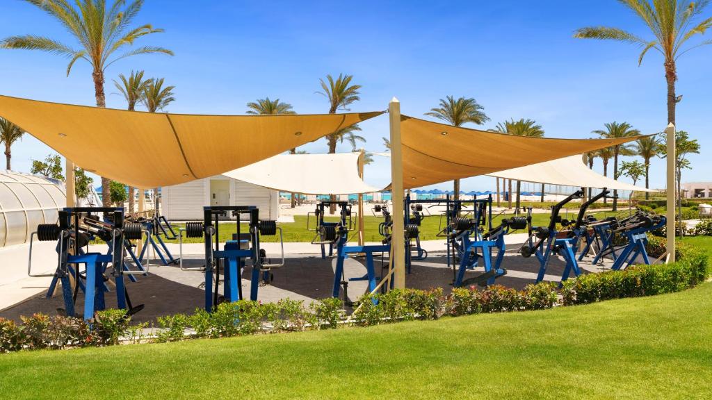 Zahrada ubytování Rixos Premium Alamein