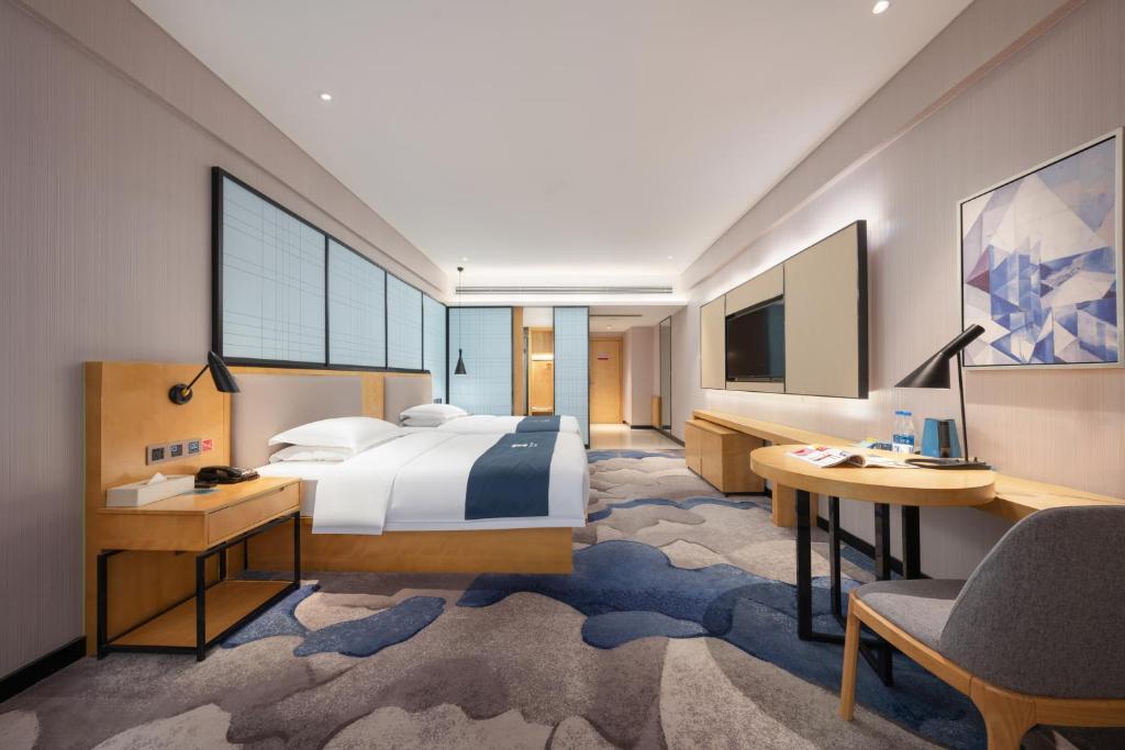Ảnh trong thư viện ảnh của Echarm Hotel Zibo Zhangdian District Government Polytechnic University ở Truy Bác