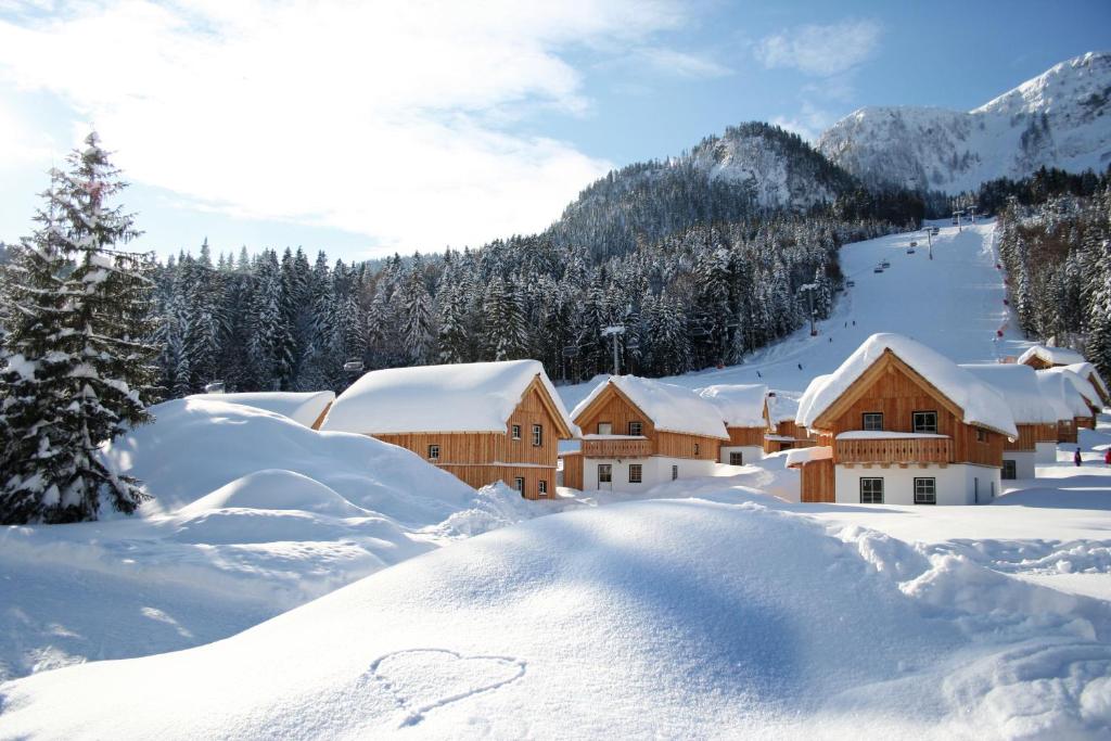 AlpenParks Hagan Lodge Altaussee v zimě